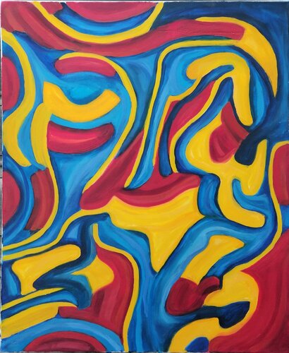 Clown by Atom Hovhanesyan, Painting for Sale on Select