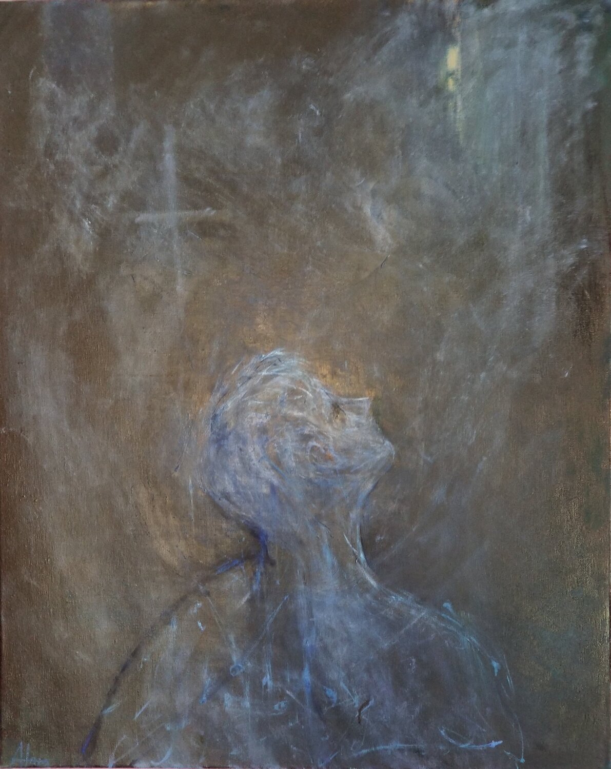 Untitled (A086) Atom Hovhanesyan Original painting for sale