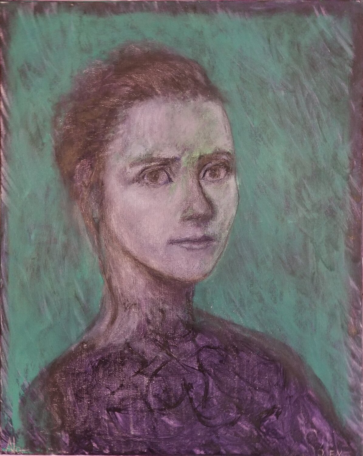 "Soley" (TR 09) Atom Hovhanesyan Original painting for sale