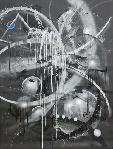 Graff N°328 by Parscha Mirghawameddin, Painting for Sale on Select