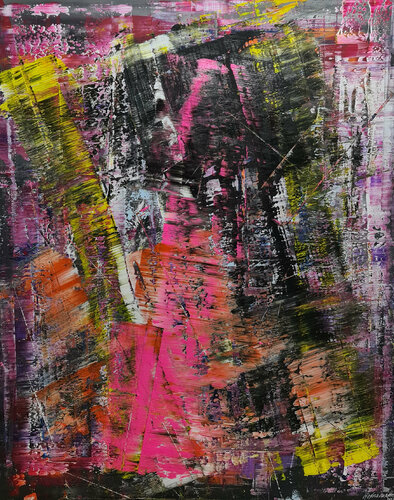 Abstract N°2256 by Parscha Mirghawameddin, Painting for Sale on Select