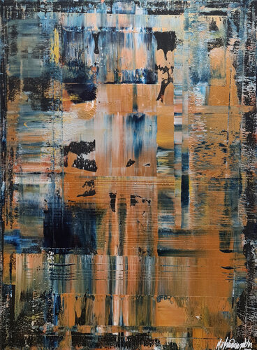 Abstract N°2599 by Parscha Mirghawameddin, Painting for Sale on Select