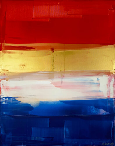 Abstract N°3561 by Parscha Mirghawameddin, Painting for Sale on Select