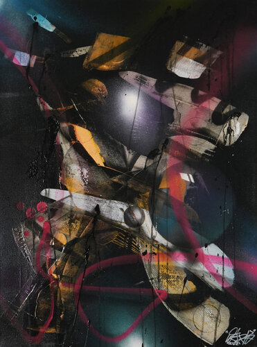 Graff N°845 by Parscha Mirghawameddin, Painting for Sale on Select