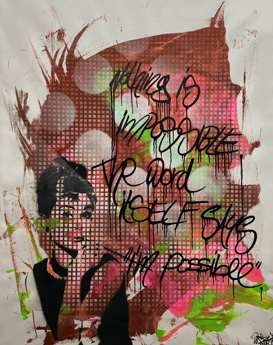 Mrs. Hepburn N°16 by Parscha Mirghawameddin, Painting for Sale on Select