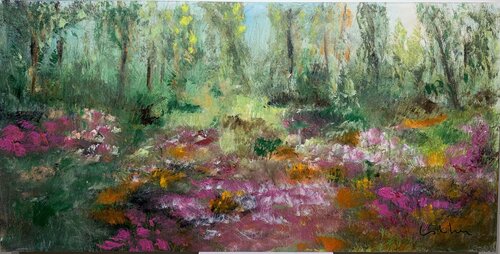 los limites de la luz by Esther Tenedor, Painting for Sale on Select