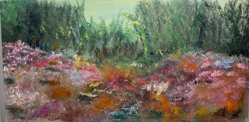 la senda oculta by Esther Tenedor, Painting for Sale on Select