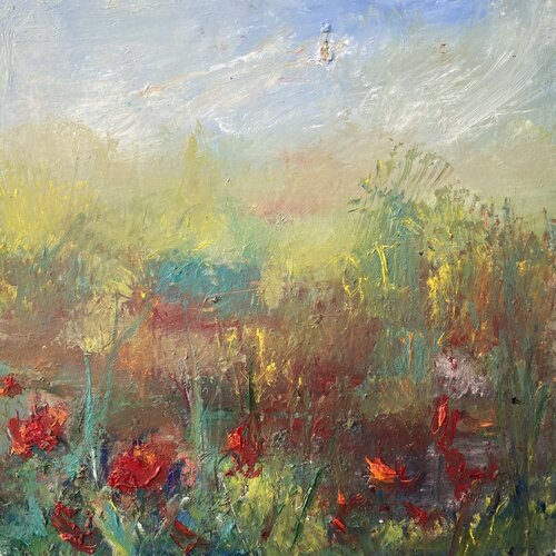 Crepuscle obstinat by Esther Tenedor, Painting for Sale on Select