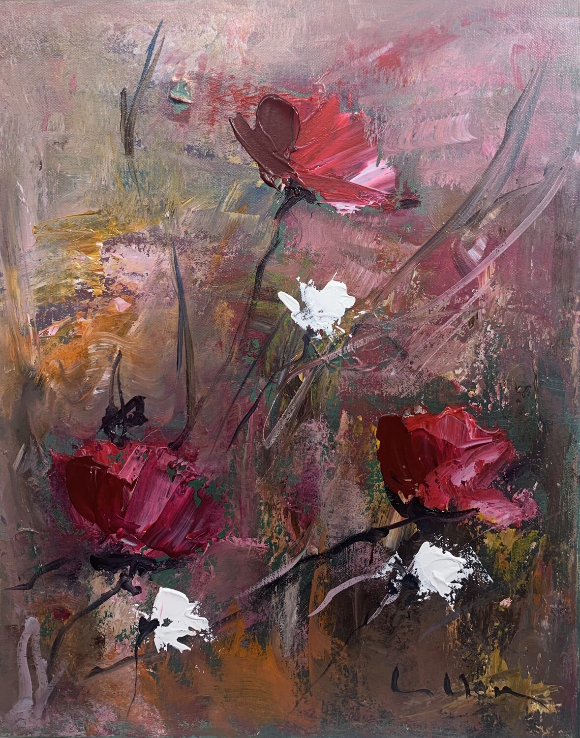 Feng Shui X Esther Tenedor Original painting for sale