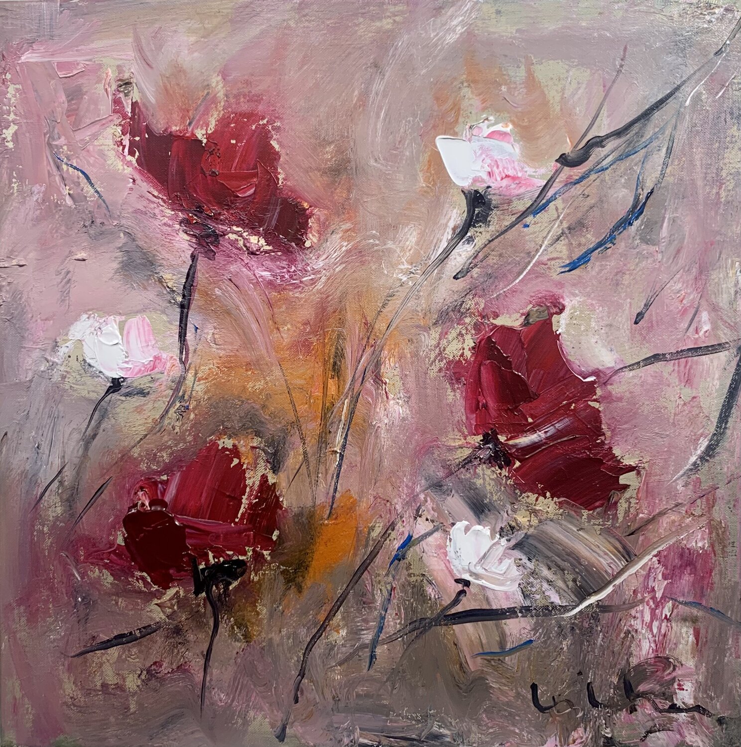 Feng Shui XII Esther Tenedor Original painting for sale
