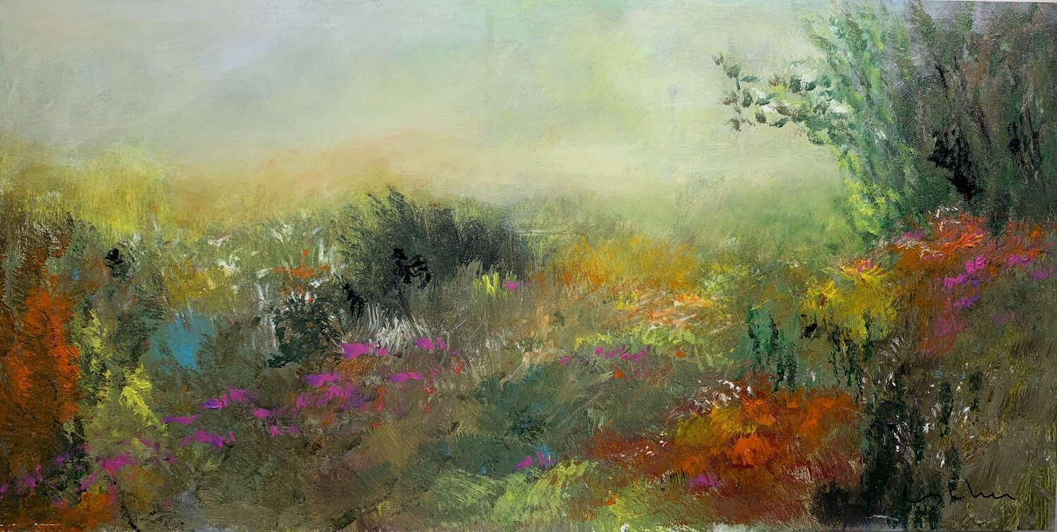 claro evanescente Esther Tenedor Original painting for sale