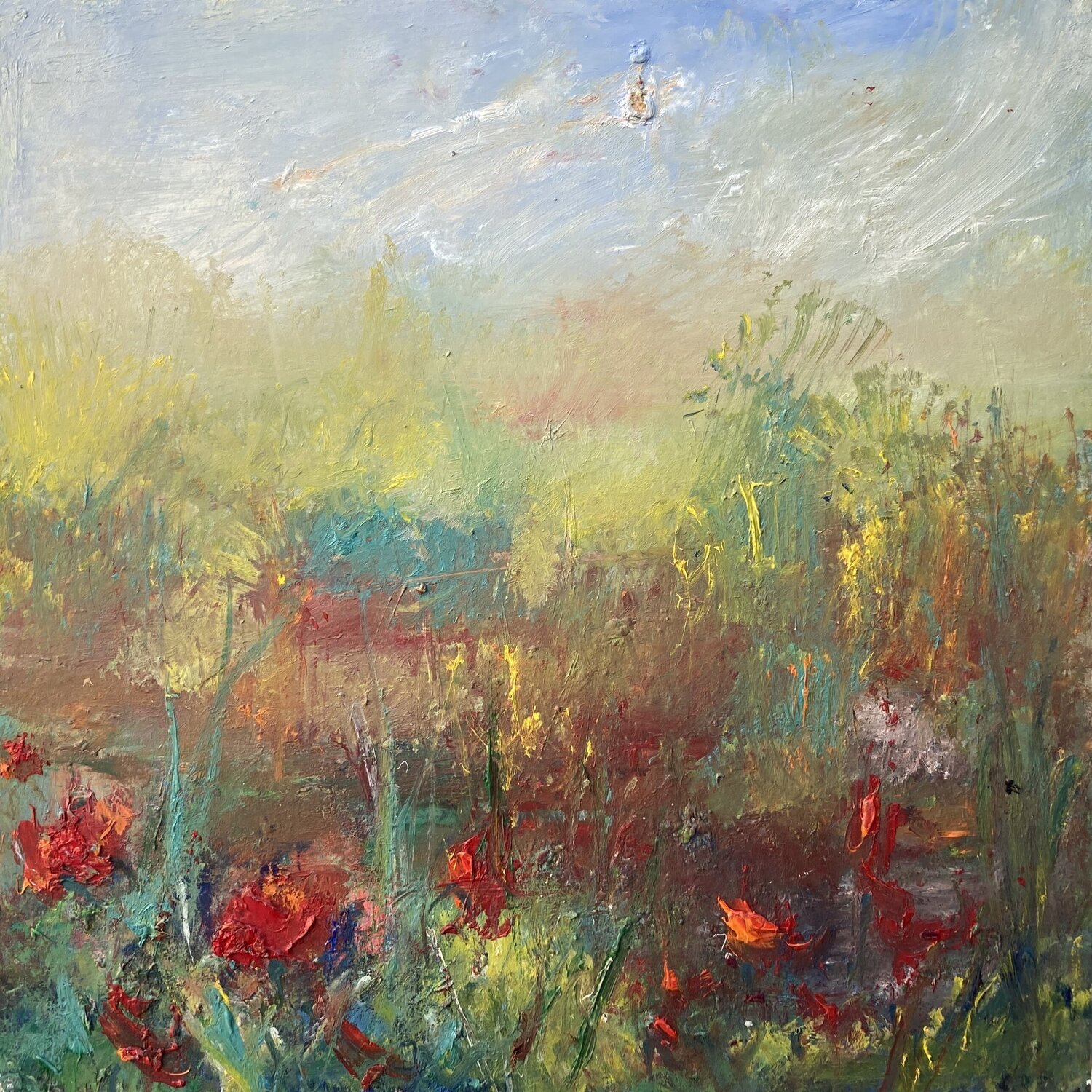 Crepuscle obstinat Esther Tenedor Original painting for sale