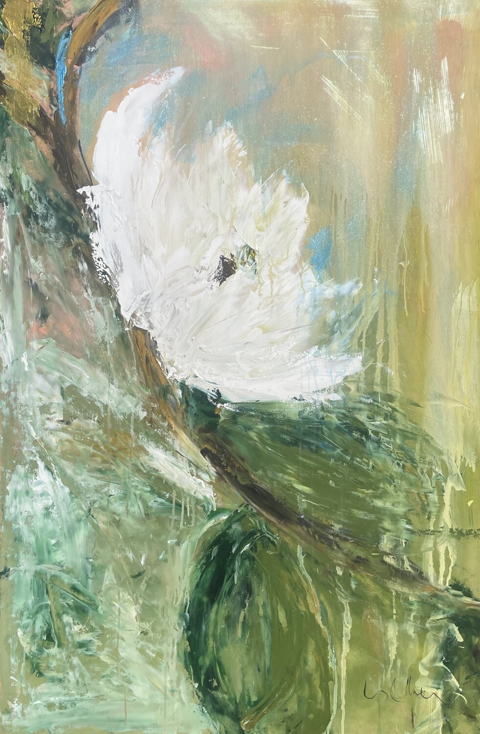 Bellesa Inaccessible Esther Tenedor Original painting for sale