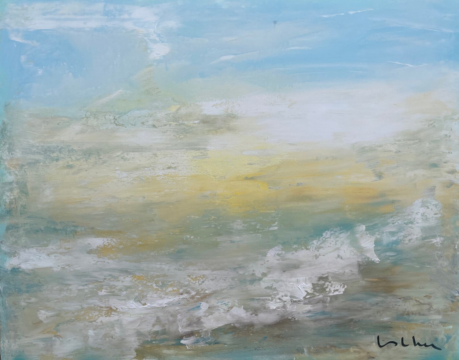 Costa Brava II Esther Tenedor Original painting for sale