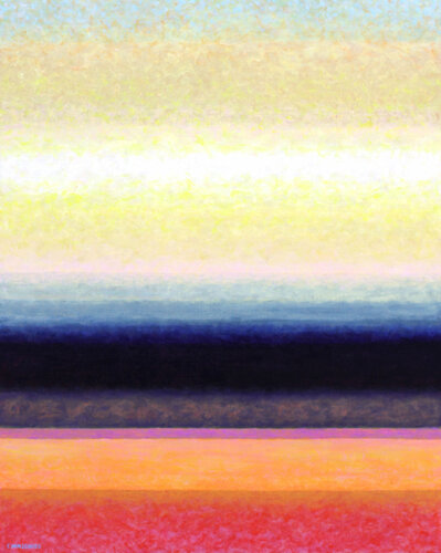 Fluid landscape by Eric Winzenried, Painting for Sale on Select