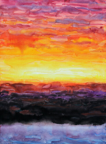 Composition colorée CCT 670 by Eric Winzenried, Painting for Sale on Select