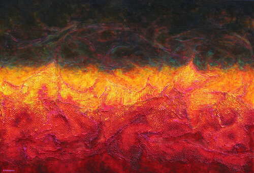 Your heart slips into their ways by Eric Winzenried, Painting for Sale on Select