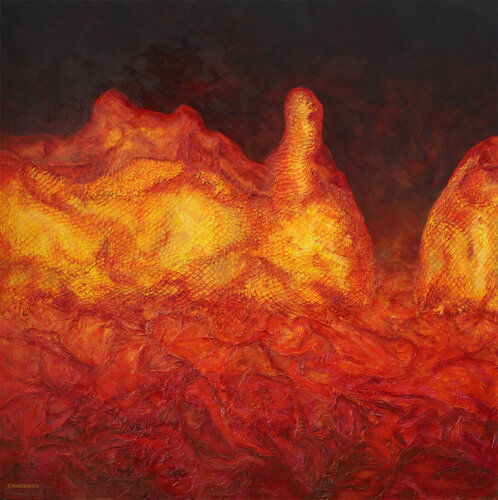 Le filet d'Esther by Eric Winzenried, Painting for Sale on Select