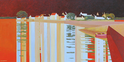 Eveil moderne de Saint Cado by Eric Winzenried, Painting for Sale on Select