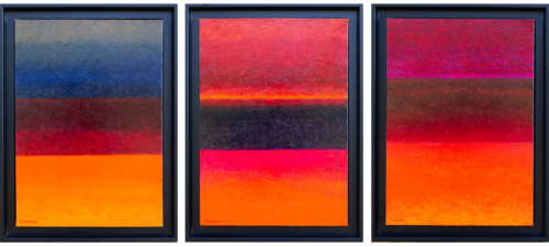 Triade de la réponse ; oui, non, peut être by Eric Winzenried, Painting for Sale on Select