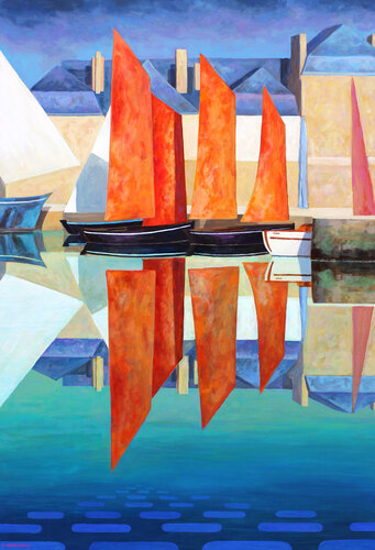 Variation 2 de Pensardine by Eric Winzenried, Painting for Sale on Select