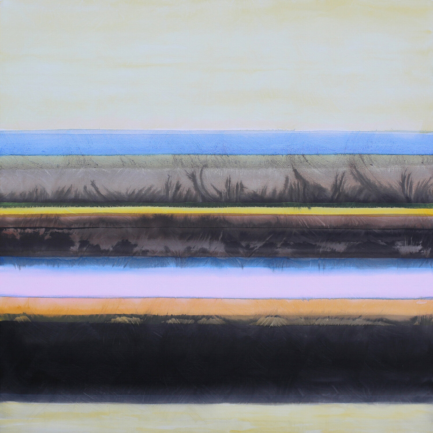 Composition colorée CCT 712 Eric Winzenried Original painting for sale