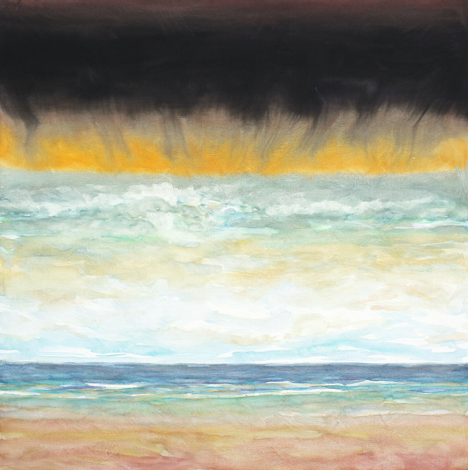 Composition colorée CCT 682 Eric Winzenried Original painting for sale