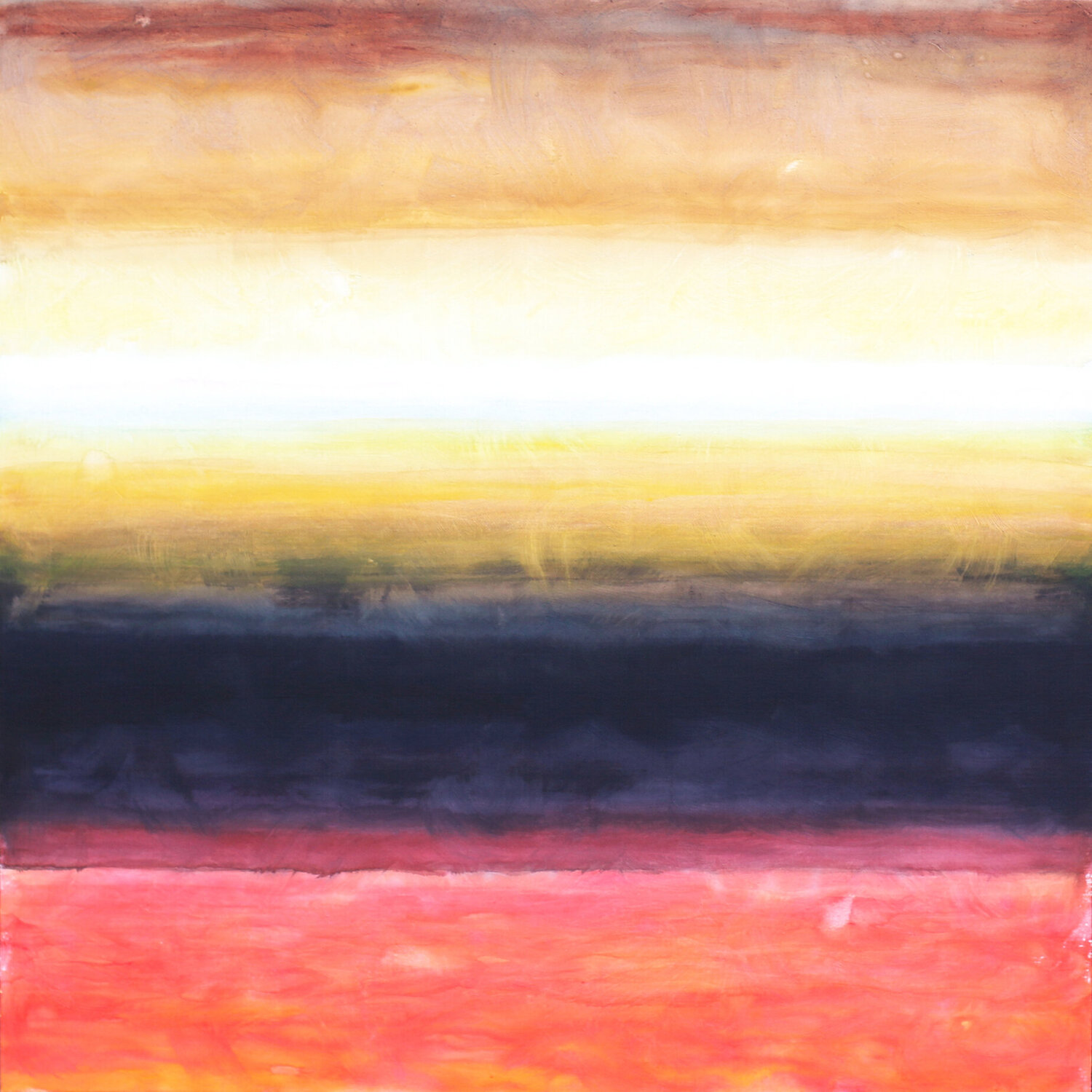 Composition colorée CCT 664 Eric Winzenried Original painting for sale