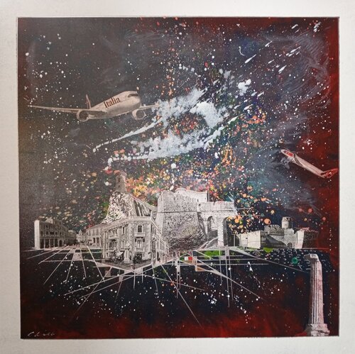 CASTELLI DI CALABRIA by Giancarlo Siniscalchi, Painting for Sale on Select