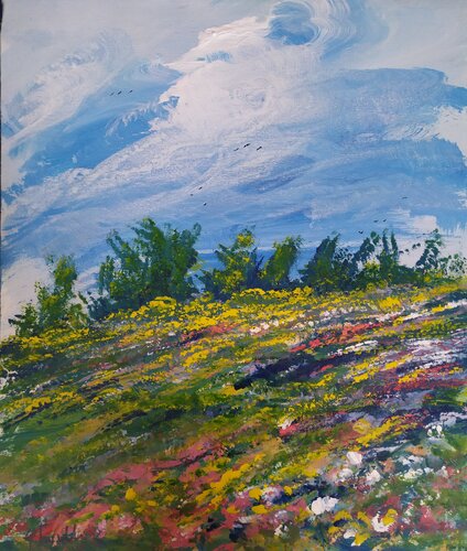 Vento..sole ..aria.. by Giancarlo Siniscalchi, Painting for Sale on Select
