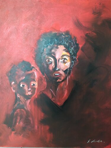 Sguardi by Giancarlo Siniscalchi, Painting for Sale on Select