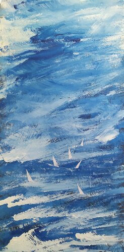 Vele by Giancarlo Siniscalchi, Painting for Sale on Select