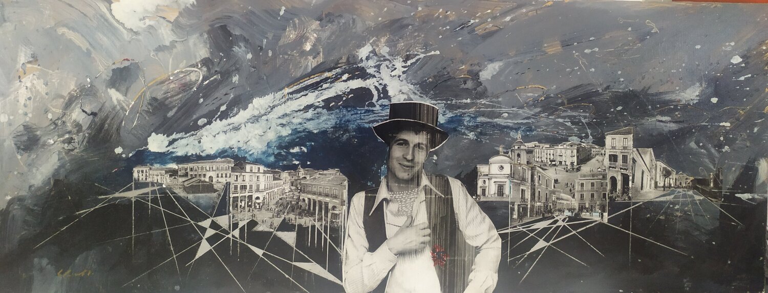 Storie Giancarlo Siniscalchi Original painting for sale