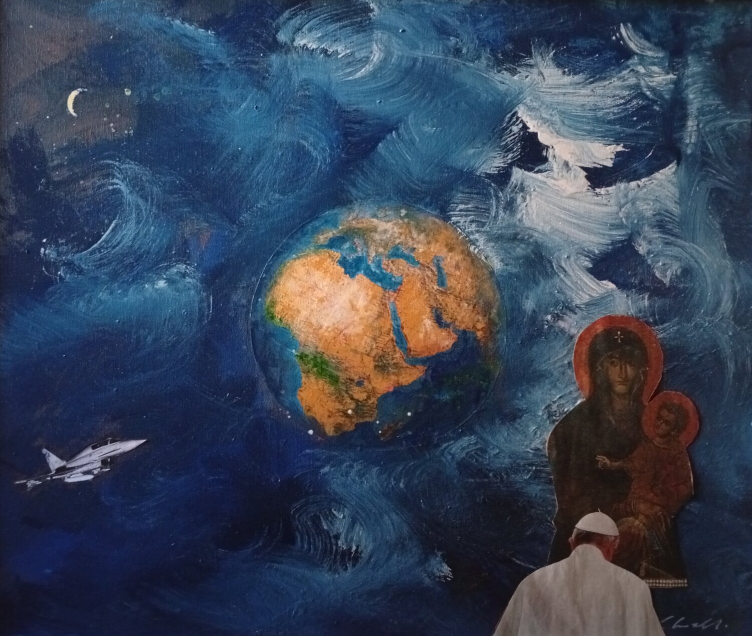 FRANCISCO Giancarlo Siniscalchi Original painting for sale