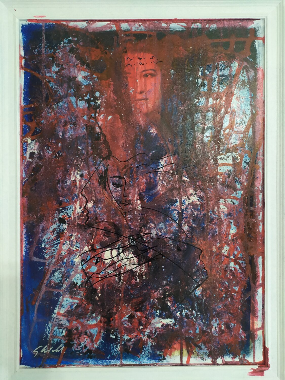 Sequenze Giancarlo Siniscalchi Original painting for sale