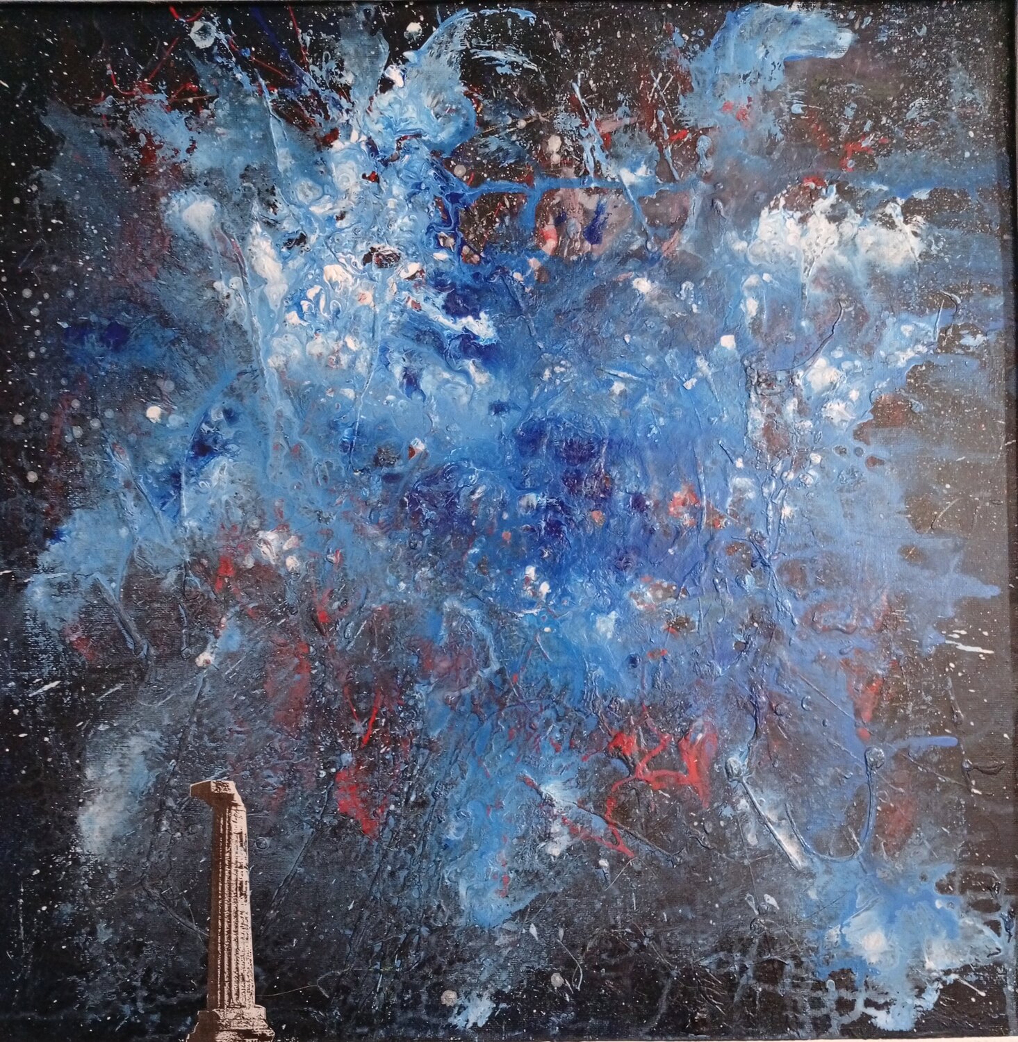 Fuochi stellari Giancarlo Siniscalchi Original painting for sale