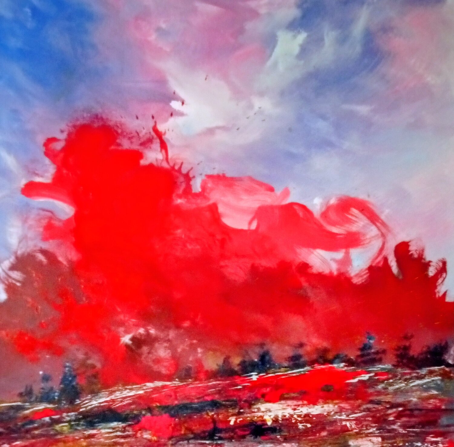ATMOSFERE Giancarlo Siniscalchi Original painting for sale