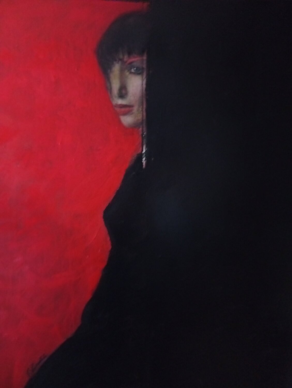 SENZA TITOLO Giancarlo Siniscalchi Original painting for sale