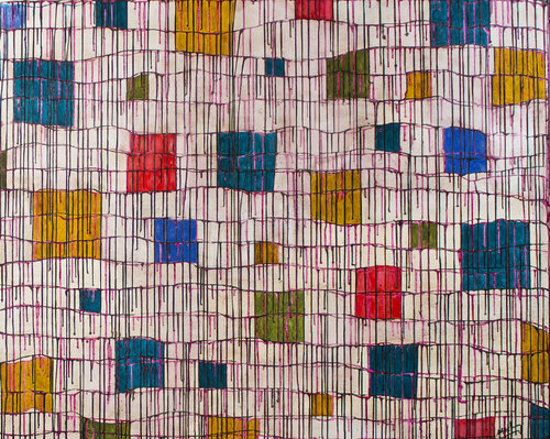 BEYOND THE GRIDS - PALAZZI ITALIANI by Marc Laffolay, Painting for Sale on Select
