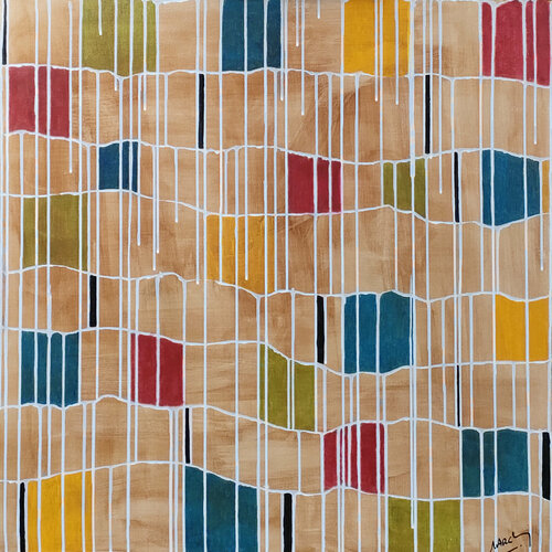 UNE BALADE SUR LA TERRE by Marc Laffolay, Painting for Sale on Select