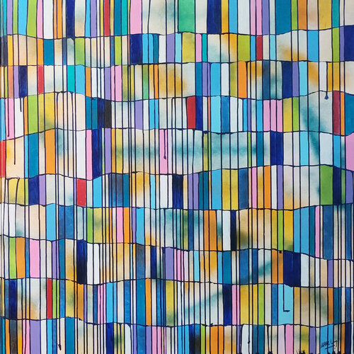 RAIN GAMES by Marc Laffolay, Painting for Sale on Select