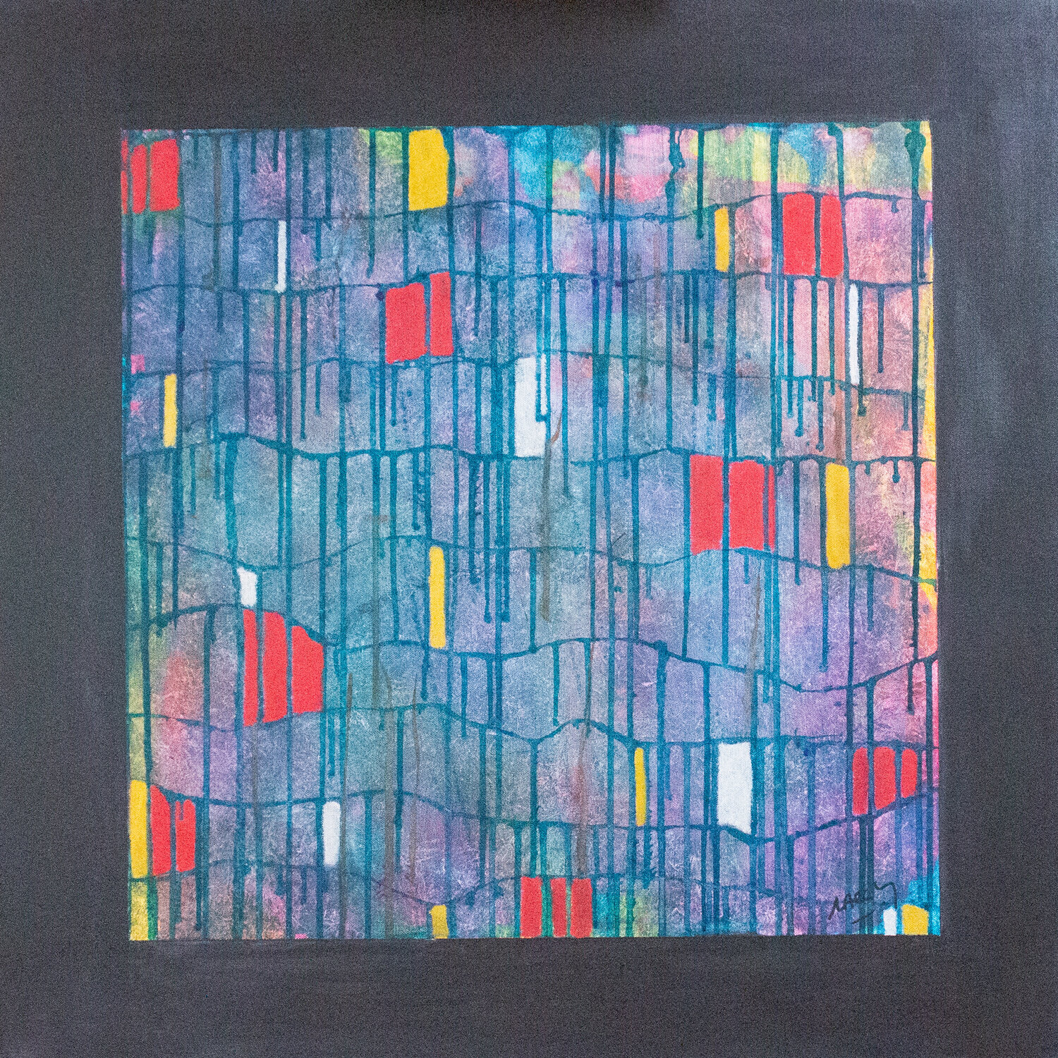 FROM MY WINDOW Marc Laffolay Original painting for sale