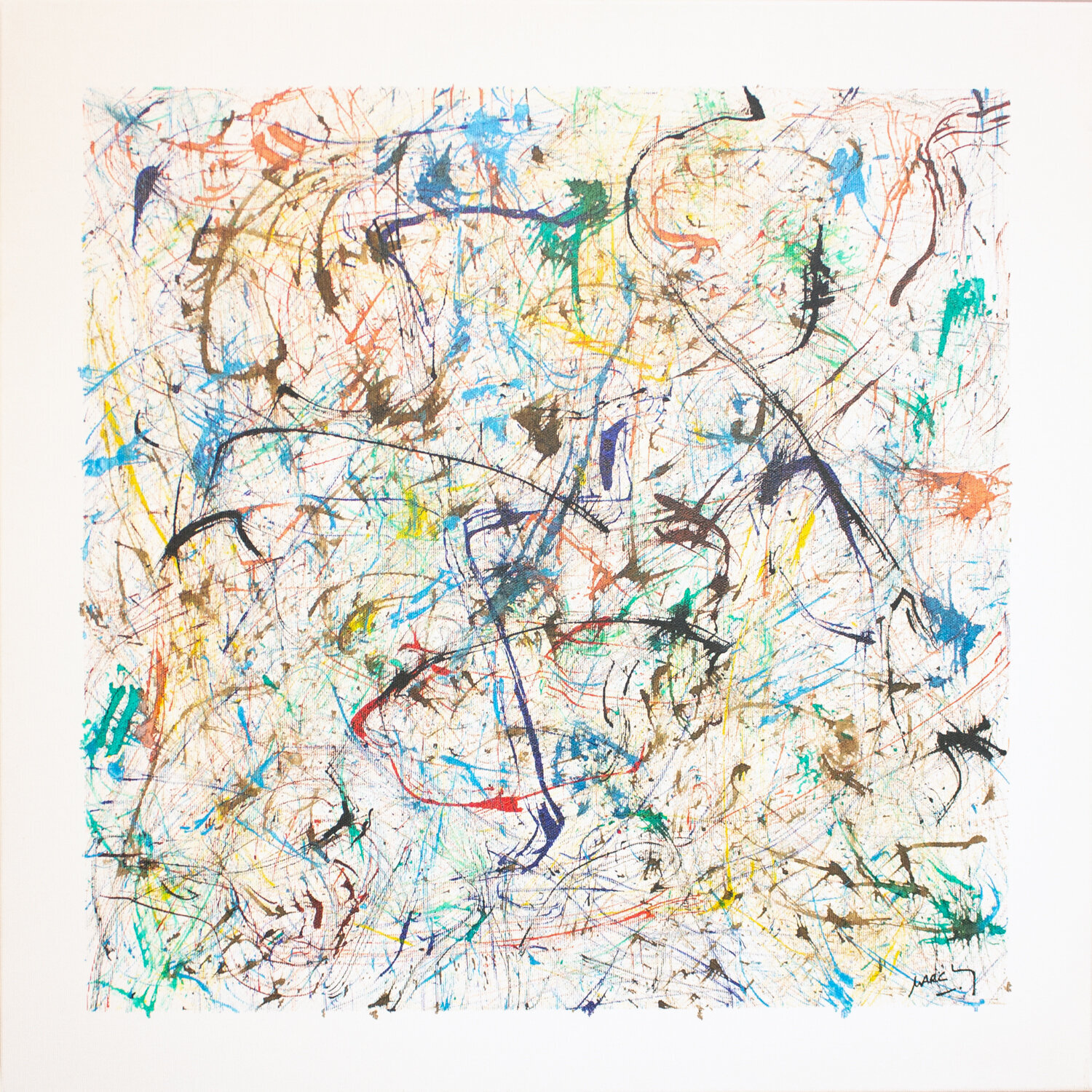 TOURBILLONS Marc Laffolay Original painting for sale