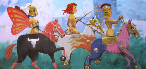 Amazonas by Mario Chumpitazi, Painting for Sale on Select