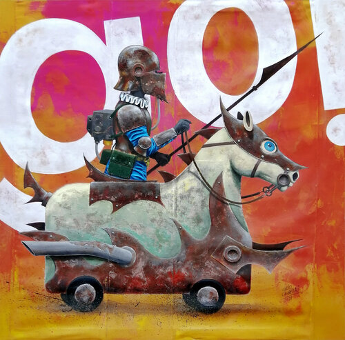 Vicit by Mario Chumpitazi, Painting for Sale on Select