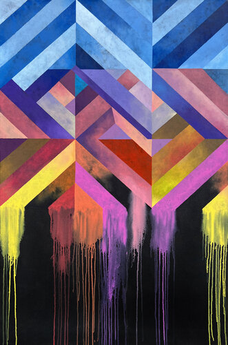 Encrucijada by Mario Chumpitazi, Painting for Sale on Select
