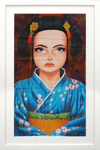 Mineko by Mario Chumpitazi, Painting for Sale on Select