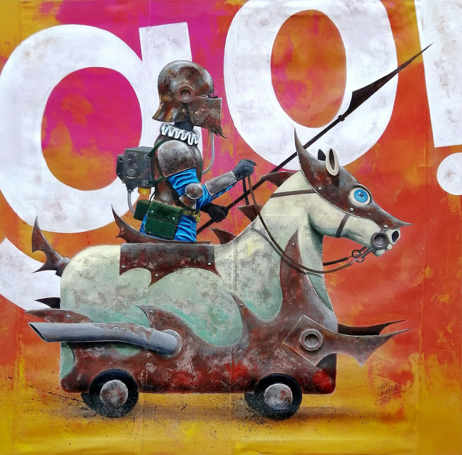 Vicit Mario Chumpitazi Original painting for sale