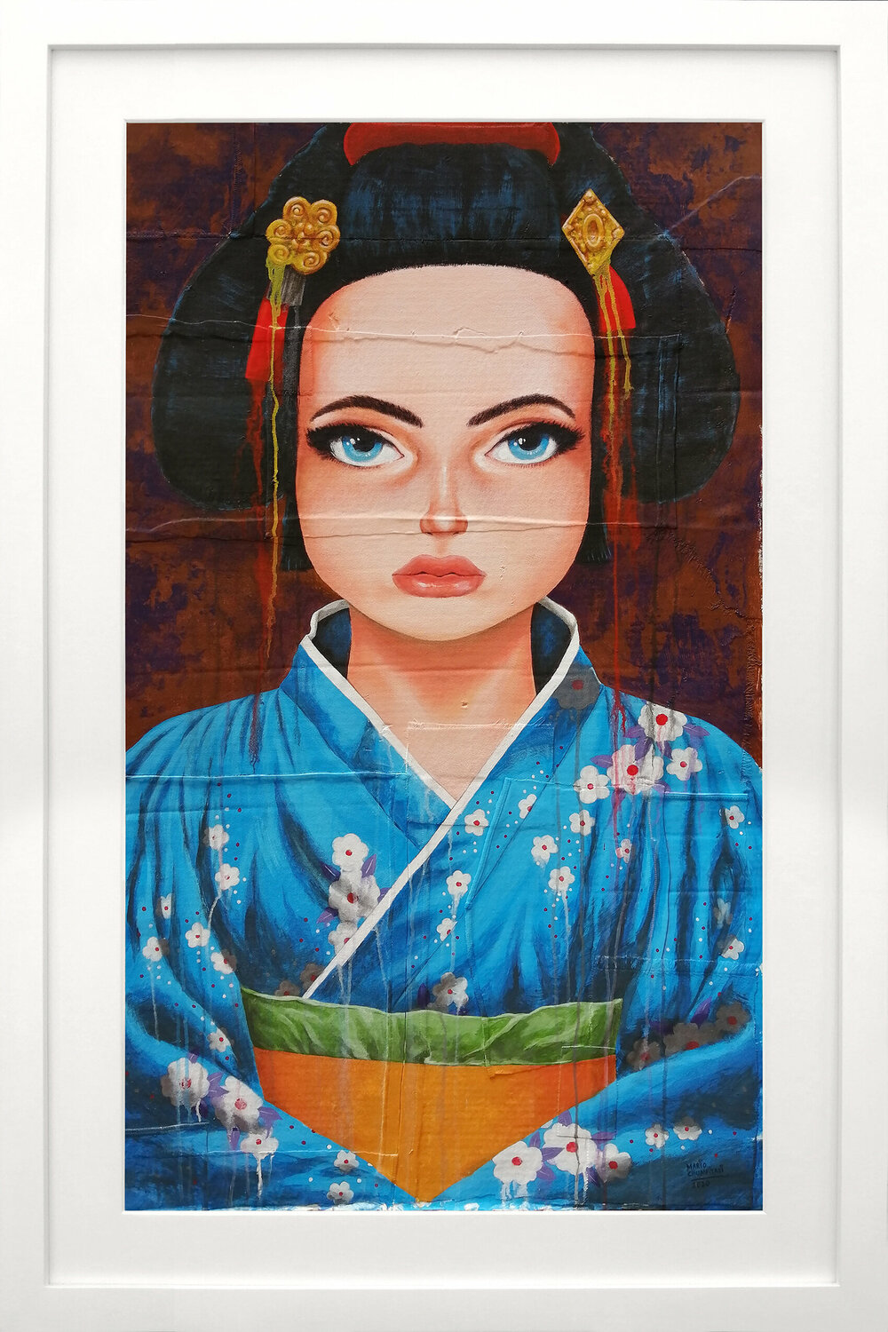 Mineko Mario Chumpitazi Original painting for sale