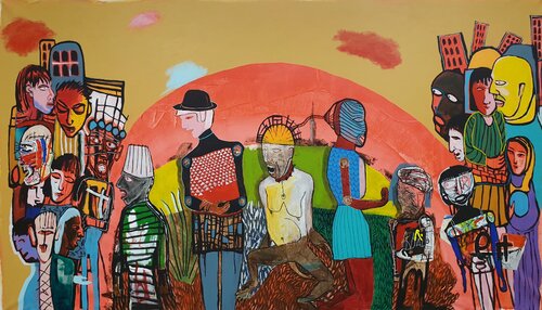 "It's  alright for some" by Marc Rayner, Painting for Sale on Select